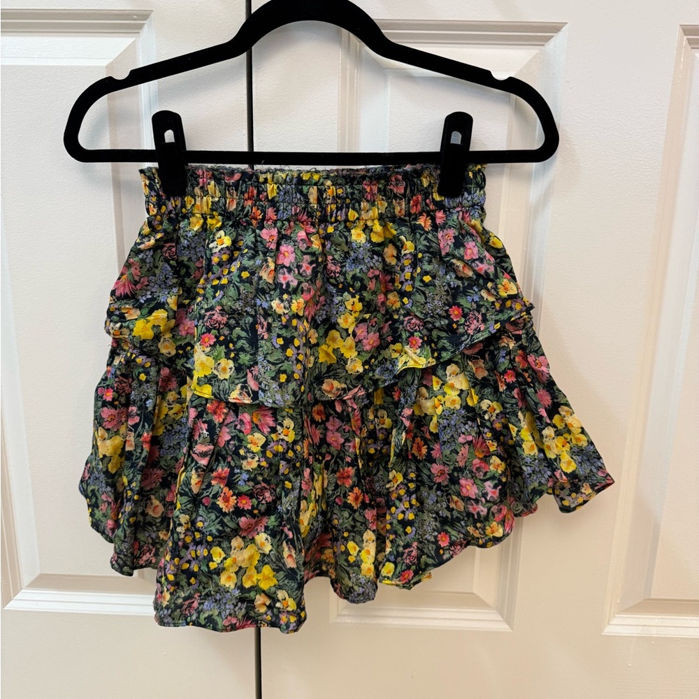 LoveShackFancy Ruffle Mini Skirt, CS - Picture 3 of 5